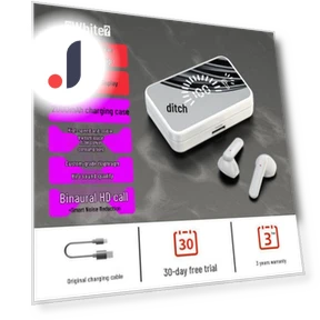 Wireless Bluetooth Earbuds with Touch Display — Audio Gear, the BAY