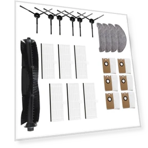 Brush Filters for ABC Ultenic L6 Pro Kit — Vacuum Attachments, Vacuum Cleaner Acc