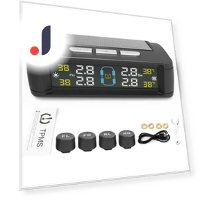 Digital LCD Display Car TPMS Tire Pressure Monitor — TPMS Sensor Replacements, FORAUTO