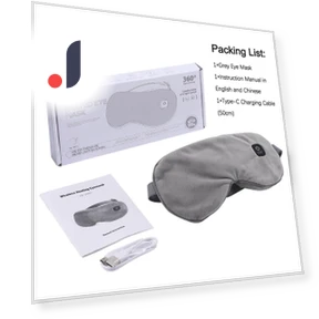 Electric Heating Eye Mask — Rollers & Pens, BC Pet Supplies