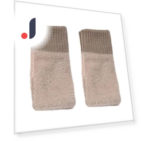 Fingerless Gloves with Fleece Lining — Cold Weather Gloves, Sugary Clothespress
