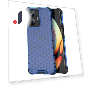 Honeycomb Texture Protective Phone Case — Screen Protectors, Smartwatch 2025