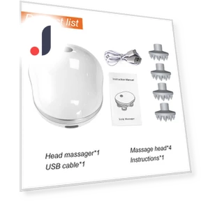 Infrared Smart Scalp Massager — Head Relaxation Tools, BC Pet Supplies