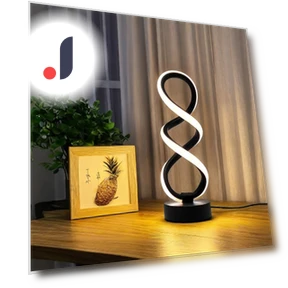 Modern Spiral Desk Lamp — Study & Desk Lighting, YC Direct