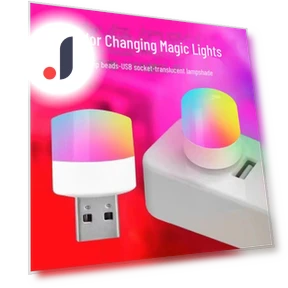 Multi-Color LED USB Night Light — Night Lights, AI Supermarket
