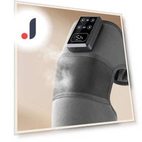 Rechargeable Knee Massager with Heat and Vibration — Rehabilitation & Therapy Equipment, BC Pet Supplies