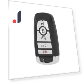 Smart Car Key 5 Buttons — Keyless Entry, Fishine