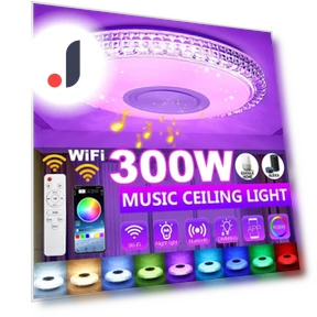 Smart Ceiling Light with RGB and Music Sync — Overhead Lighting, The Romantics