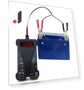 Smart LED Digital Battery Tester Voltmeter and Alternator Analyzer — Battery Testers, happybuySE
