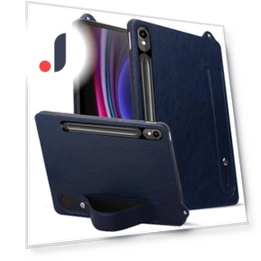 Tablet Case with Hand Strap and Kickstand — Keyboard Cases, Smartwatch 2025