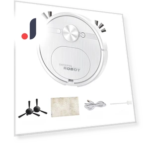 Ultra-Thin 3-in-1 Robot Vacuum — Smart Cleaning Robots, WAIXIN TOP Supermarket