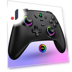 Wireless Controller with RGB Lighting and App — Gaming Controllers, DOKI DOKI MARKET