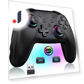 Wireless Controller with RGB Lighting and Hall Effect Joysticks — Gaming Controllers, DOKI DOKI MARKET