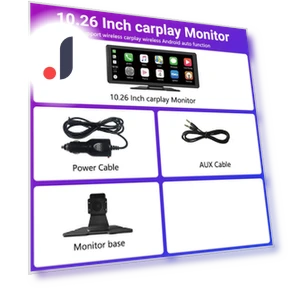 11.26-inch 4K DVR Wireless CarPlay and Android Auto Portable Dash Cam — Dashboard Cameras, ZoomSpark