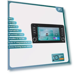 Car Multimedia Player with CarPlay and GPS — Stereo Receivers, OSSURET