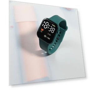 Digital Display Waterproof Electronic Smart Sports Fitness LED Watch — Smartwatches, CaiSucc