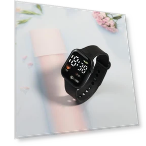 Digital LED Display Waterproof Electronic Smart Sports Fitness Watch — Smartwatches, CaiSucc