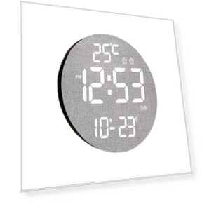 Electronic LED Digital Wall Clock — Clocks, Elenxs Kitchen
