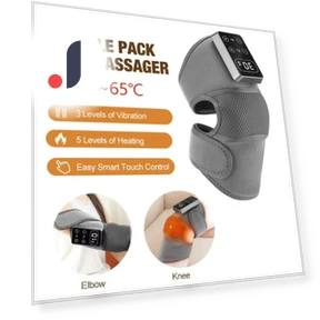 Heating Massage Knee Pad Shoulder Elbow Smart Vibration Hot Compress Protemote Blood Circulation Muscle Relax Joint... — Rehabilitation & Therapy Equipment, BC Pet Supplies
