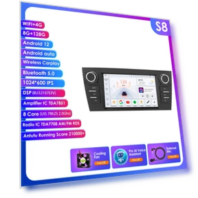 Intelligent 7-inch AI 2DIN Android 13 Car Multimedia Video Player — Stereo Receivers, OSSURET