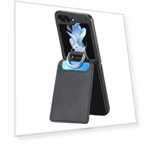 Litchi Texture PU Leather+PC Phone Case with Card Slot and Kickstand — Phone Accessories, Smartwatch 2025