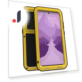 Metal+Silicone Phone Cover — Phone Accessories, LOVE MEI