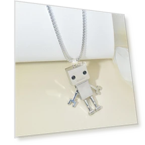 Movable Robot Necklace — Boys' Necklaces, Commodity Jewel