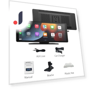 Portable Car Media Player — Stereo Receivers, ZoomSpark