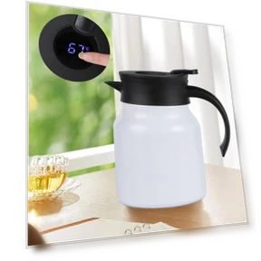 Portable Thermos Kettle with Digital Display — Beverage Warmers, Darling Home