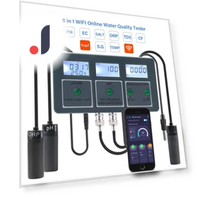 Smart WiFi Water Quality Meter — Test Kits & Thermometers, Pro DIY Tool