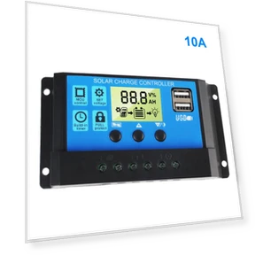 Solar Charge Controller with LCD Display — Chargers, ZoomSpark