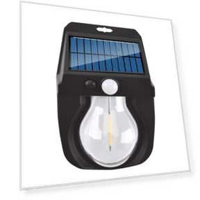 Solar Outdoor Lamp with Motion Sensor — Outdoor Security & Flood Lighting, NobleRot