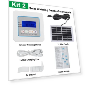 Solar Powered Smart Garden Watering System — Automatic Irrigation, Decor Dream