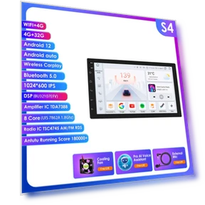 Universal 7-inch Android Car Multimedia Player with GPS and 4G — Stereo Receivers, OSSURET