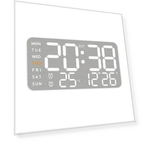 Digital Wall Clock with Remote Control — Clocks, Smartdbird