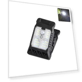 Motion Sensor Lamp with Solar Power — Outdoor Security & Flood Lighting, shxanw