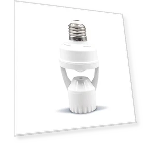 Motion Sensor Light Bulb Holder — Motion Sensors, Binchi Outdoor Equipment