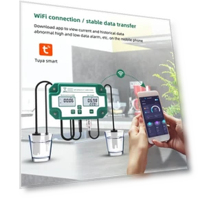 Portable Digital WiFi Water Quality Tester — pH Meters, Pro DIY Tool