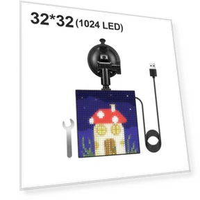 Programmable LED Pixel Display — Character Modules, HOME-Auto-001