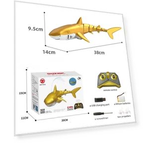 Remote Control Shark Robot Submarine — Interactive Figures & Robots, Hongchuang