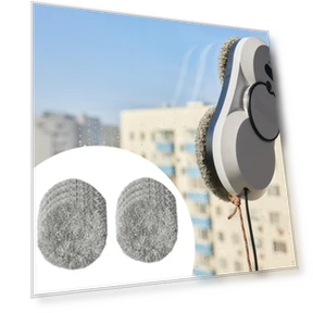 Replacement Pads for Window Cleaning Robot — Accessories, Moonice
