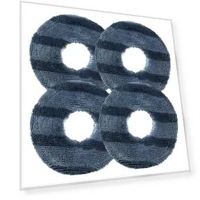 Robot Vacuum Mop Pad Replacement Set — Parts & Accessories, Vacuum Cleaner Acc