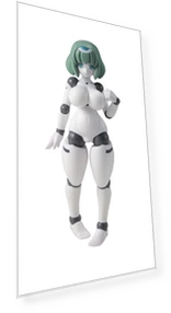 Robotic Action Figure — Dolls & Figures, VALLETTA JAPAN