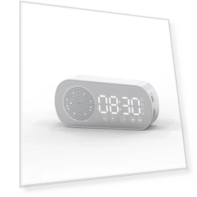 Smart Bluetooth Speaker with Alarm — Portable Audio, HOME-Auto-001