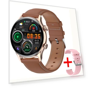 Smartwatch for Men with AMOLED Display and NFC — Smartwatches, Wula Mall