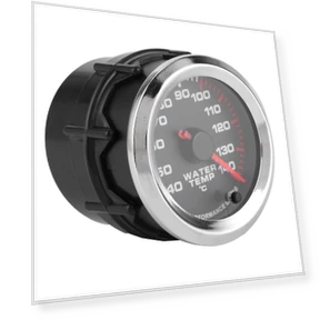 Universal Temperature Sensor with LED Display — Water & Oil Temperature, Qiilu