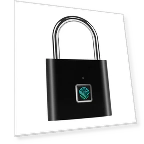 Waterproof Mini Fingerprint Door Lock — Padlocks & Hasps, HOME-Auto-001