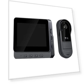 Wireless Intercom Doorbell with Night HD Vision — Smart Home Security, Good Household Items