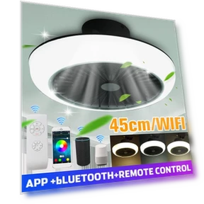 Adjustable Speed WiFi Smart Ceiling Fan with Light — Ceiling Fan Wall Controls, Pro DIY Tool