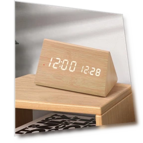 Automatic Glowing Silent Electronic Digital Alarm Clock — Clocks, Fashionable bags